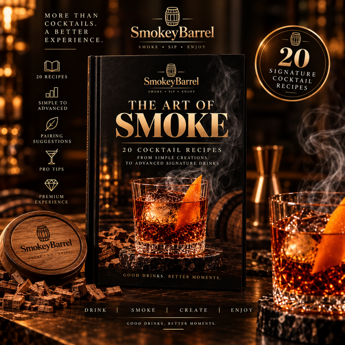 The Art Of Smoke: Cocktail E-book - 20 Simple & Advanced recipes